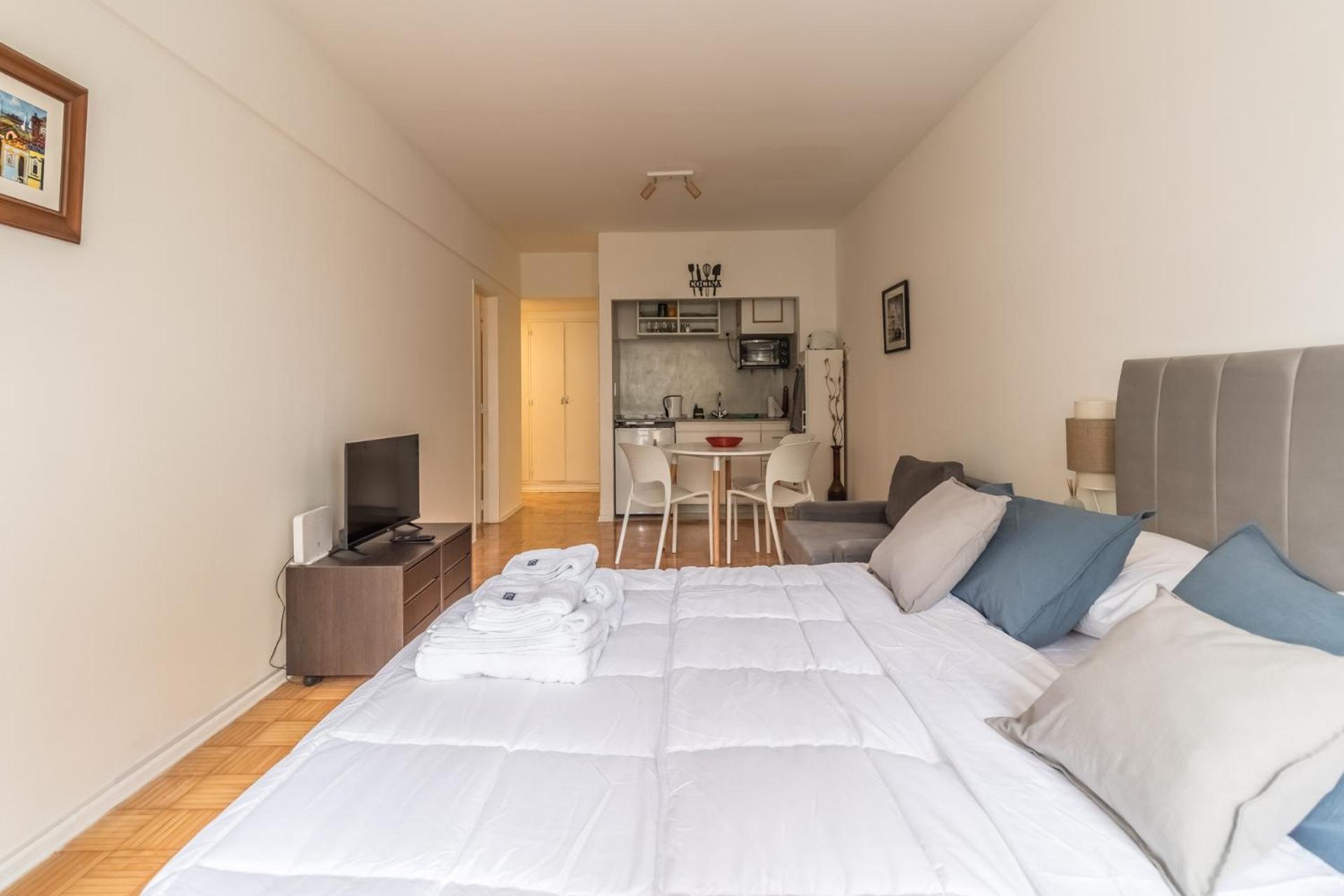 Apartment Hermoso Y Comodo Departamento En Palermo Recoleta, Dos O Tres Personas *